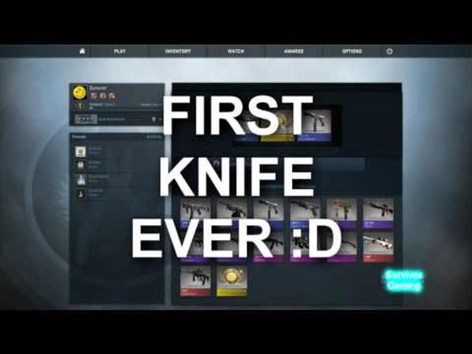 Csgo Luckiest Single Case Opening(Stattrak Karambit Case Hardened Knife)