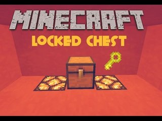 How to lock your chest | Minecraft tutorials