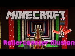 ROLLERCOASTER ILLUSION | Minecraft PE
