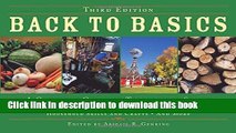 [Popular Books] Back to Basics: A Complete Guide to Traditional Skills, Third Edition Full Online