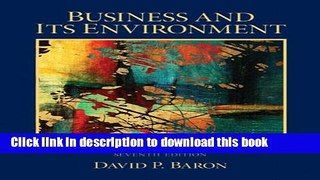 [PDF] Business and Its Environment (7th Edition) Full Online
