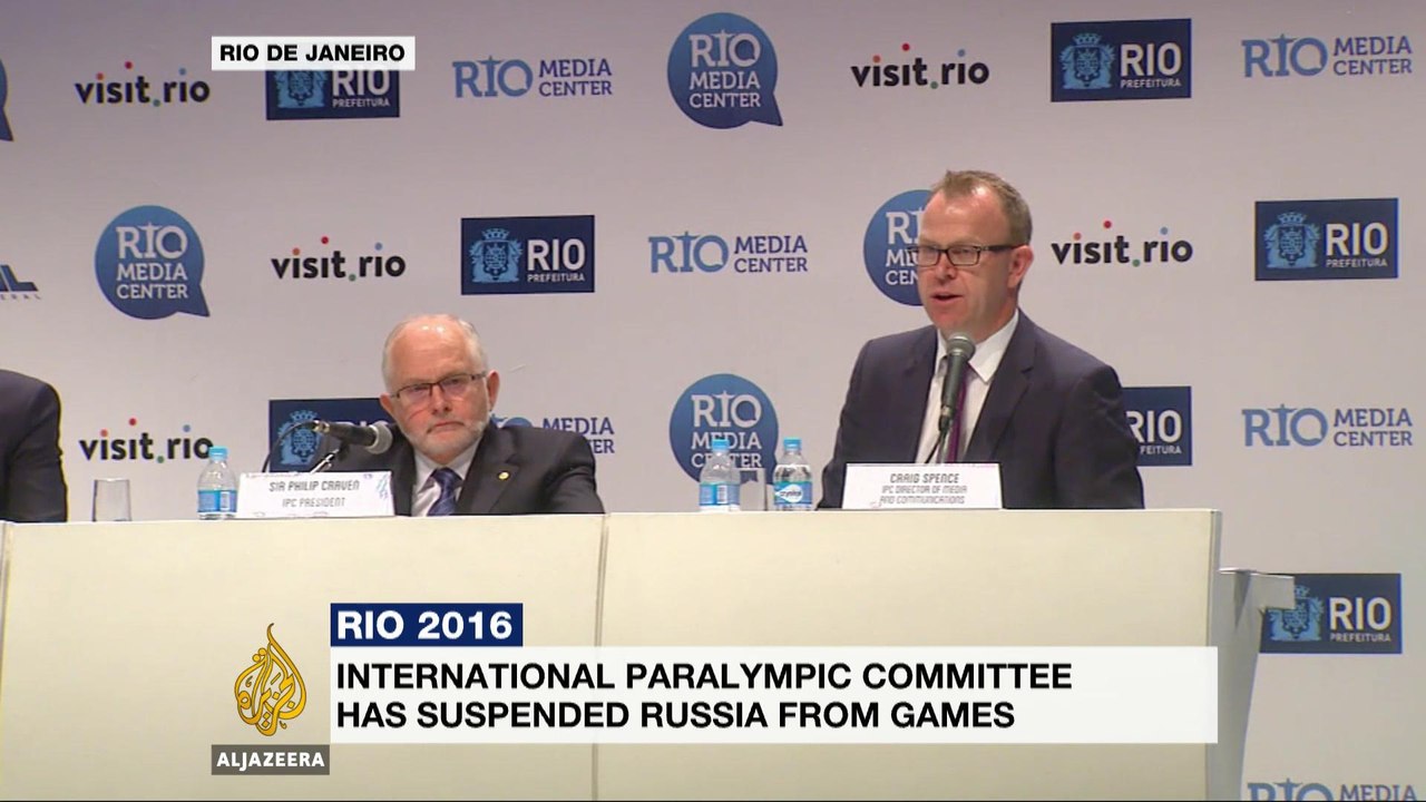 Russia banned from 2016 Paralympic Games
