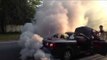 Renault cabrio Engine burning, Self destruction