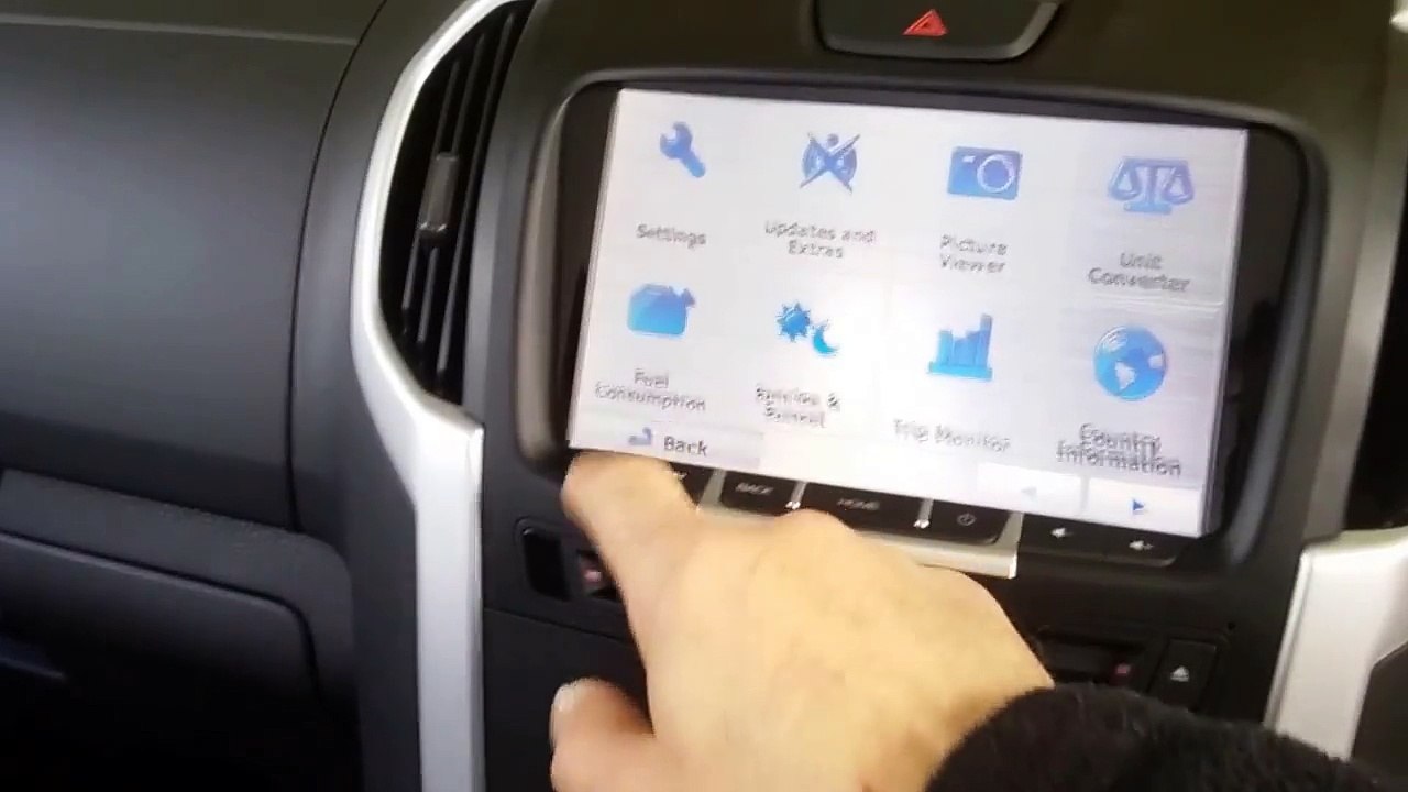 2016 ISUZU D-MAX and MU-X GPS INTEGRATED SATELLITE NAVIGATION IGO PRIMO