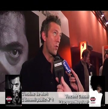 Nuit Mesrine : Tapis Rouge avec Vincent Cassel et Jean-François Richet