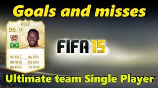FIFA 15,S.P,U.T Goals,Misses