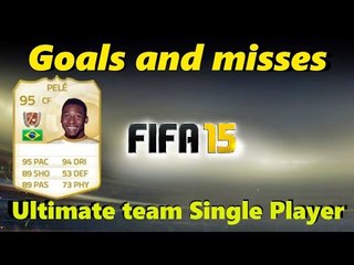FIFA 15,S.P,U.T Goals,Misses