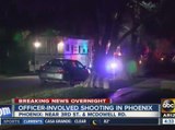 Suspect injured in officer-involved shooting near downtown Phoenix