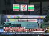 Clerk shot, killed at Phoenix 7-11 early Monday morning