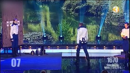 Un Lanceur de couteaux risque la vie de son partenaire dans Incroyable Talent Lituanie