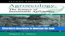 [PDF] Agroecology: The Science Of Sustainable Agriculture, Second Edition Full Online