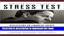 [Popular Books] Stress Test: Reflections on Financial Crises Free Online