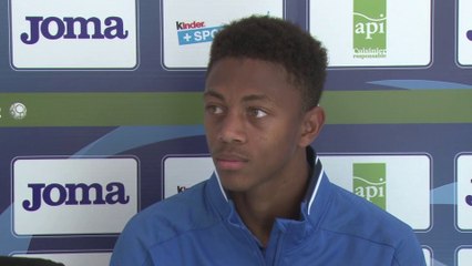 Avant Reims - HAC, interview de Nathaël Julan