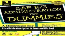 [Popular] Book SAP R/3 Administration for Dummies Free Download