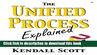 [Popular] E_Books The Unified Process Explained Full Download