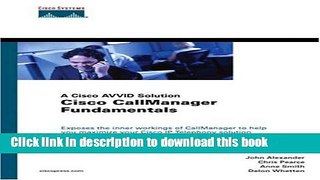 [Popular] E_Books Cisco CallManager Fundamentals: A Cisco AVVID Solution Free Download