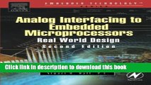 [Popular] E_Books Analog Interfacing to Embedded Microprocessor Systems: Real World Design