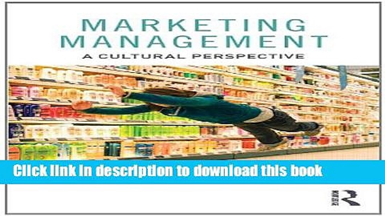 Download Marketing Management: A Cultural Perspective E-Book Online