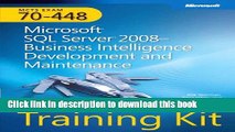 [Popular] E_Books MCTS Self-Paced Training Kit (Exam 70-448): MicrosoftÂ® SQL ServerÂ® 2008