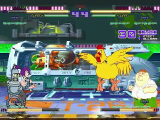 Bender - Leela Vs Peter Griffin﻿ - Big Chicken