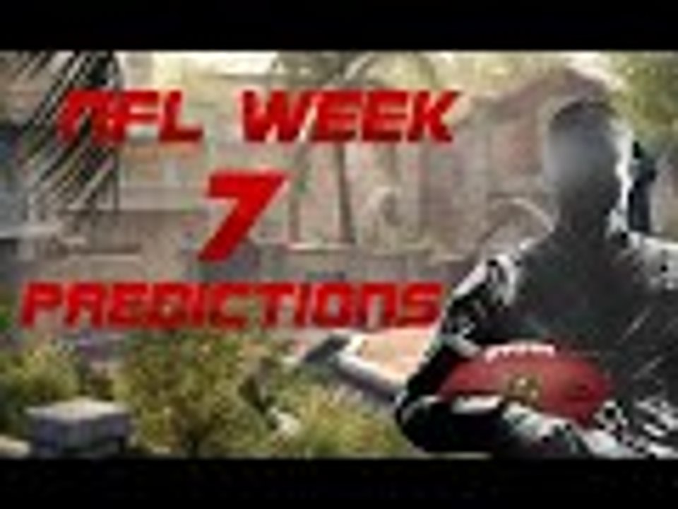 NFL Week 7 Predictions (Black Ops 2)