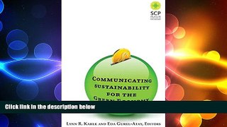 READ book  Communicating Sustainability for the Green Economy READ ONLINE