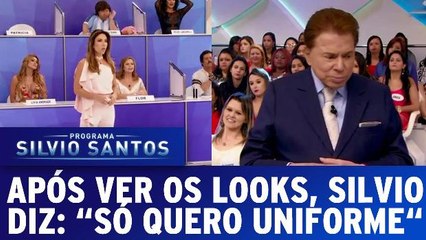 Após checar looks das meninas, Silvio manda recado inusitado para figurinistas