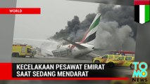 Kecelakaan pesawat Emirat saat mendarat - Tomonews