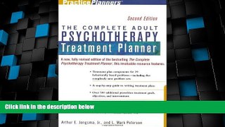 Big Deals  The Complete Adult Psychotherapy Treatment Planner (Practice Planners)  Best Seller