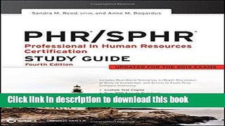 [Popular] E_Books PHR / SPHR: Professional in Human Resources Certification Study Guide Free