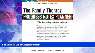 Big Deals  The Family Therapy Progress Notes Planner (PracticePlanners)  Best Seller Books Most