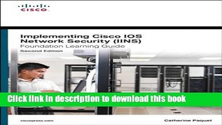[Popular] E_Books Implementing Cisco IOS Network Security (IINS 640-554) Foundation Learning Guide