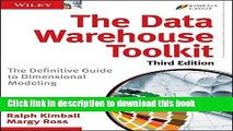 [Popular] Book The Data Warehouse Toolkit: The Definitive Guide to Dimensional Modeling Full Online