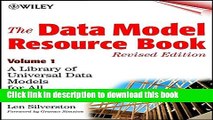 [Popular] E_Books The Data Model Resource Book: A Library of Universal Data Models for All