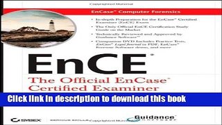 [Popular] E_Books EnCase Computer Forensics, includes DVD: The Official EnCE: EnCase Certified