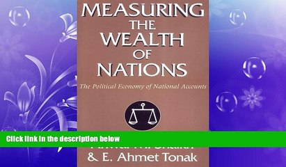 EBOOK ONLINE  Measuring the Wealth of Nations: The Political Economy of National Accounts  BOOK