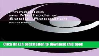 [Popular Books] Principles and Methods of Social Research Free Online
