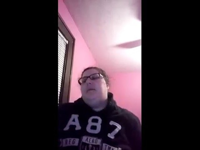 Burping while being crazy