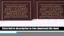 [Reading] Managing and Leasing Commercial Properties: Practice, Strategies, and Forms (Real Estate