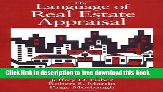 [Reading] Language of Real Estate Appraisal Ebooks Online