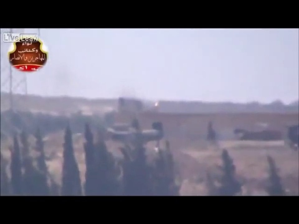 ATGM Anti-Tank Guided Missiles In Action In Syria