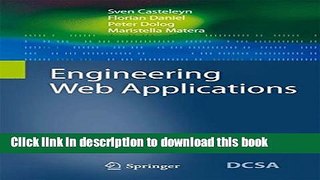 [Popular Books] Engineering Web Applications Free Online