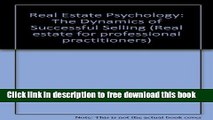 [Reading] Real Estate Psychology: The Dynamics of Sucessful Selling (Real Estate For Professional