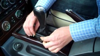 Range Rover L322 Vouge - How to change gear knob