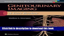 Title : [PDF] Genitourinary Imaging: A Core Review Book Free