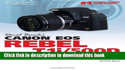 [Popular] E_Books David Busch s Canon EOS Rebel T1i/500D Guide to Digital SLR Photography Full