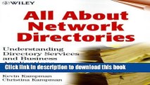 [Popular] E_Books All About Network Directories: Understanding Directory Services and Business