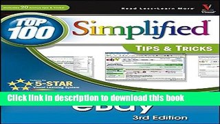 [Popular Books] eBay: Top 100 Simplified Tips and Tricks Free Online