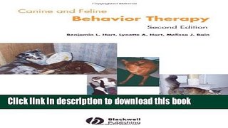 [Popular Books] Canine and Feline Behavior Therapy Free Online