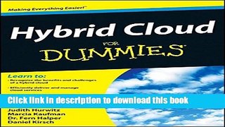 [Popular Books] Hybrid Cloud For Dummies Full Online